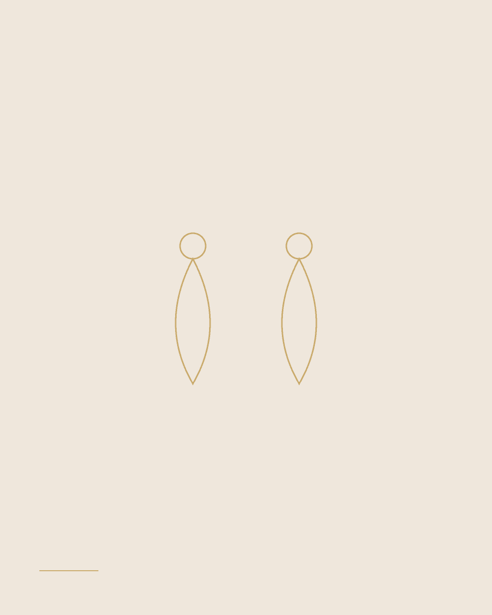 Boucles Zahra pendantes en argent 925